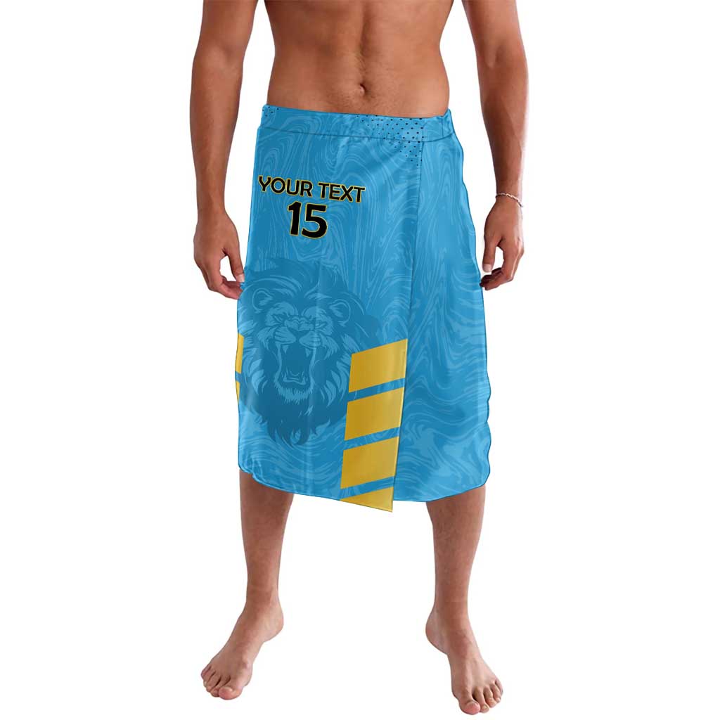 Custom Saint Lucia Cricket Lavalava Go Beinspired