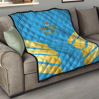 Custom Saint Lucia Cricket Quilt Go Beinspired