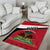 Personalized Haiti Area Rug Flag 1964 Coat Of Arms - Polynesian Style - Wonder Print Shop