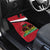 Personalized Haiti Car Mats Flag 1964 Coat Of Arms - Polynesian Style - Wonder Print Shop