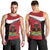 Personalized Haiti Men Tank Top Flag 1964 Coat Of Arms - Polynesian Style - Wonder Print Shop