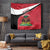 Personalized Haiti Tapestry Flag 1964 Coat Of Arms - Polynesian Style