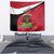 Personalized Haiti Tapestry Flag 1964 Coat Of Arms - Polynesian Style