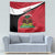 Personalized Haiti Tapestry Flag 1964 Coat Of Arms - Polynesian Style