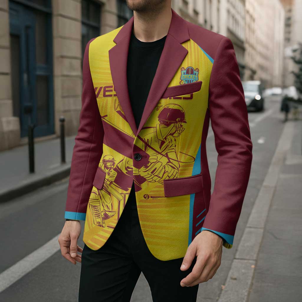 Custom West Indies Cricket Blazer Go Windies Go - Wonder Print Shop