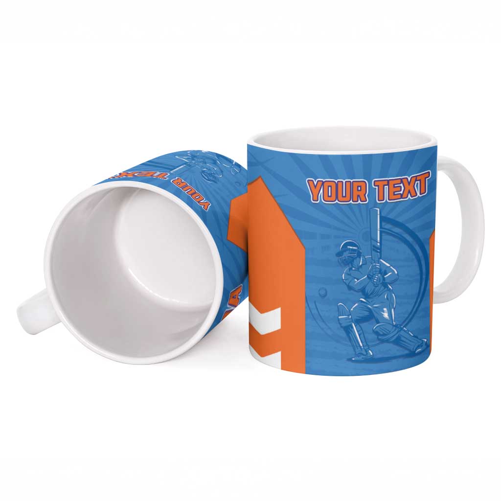 Custom India Cricket Ceramic Mug Go Champions - Wonder Print Shop