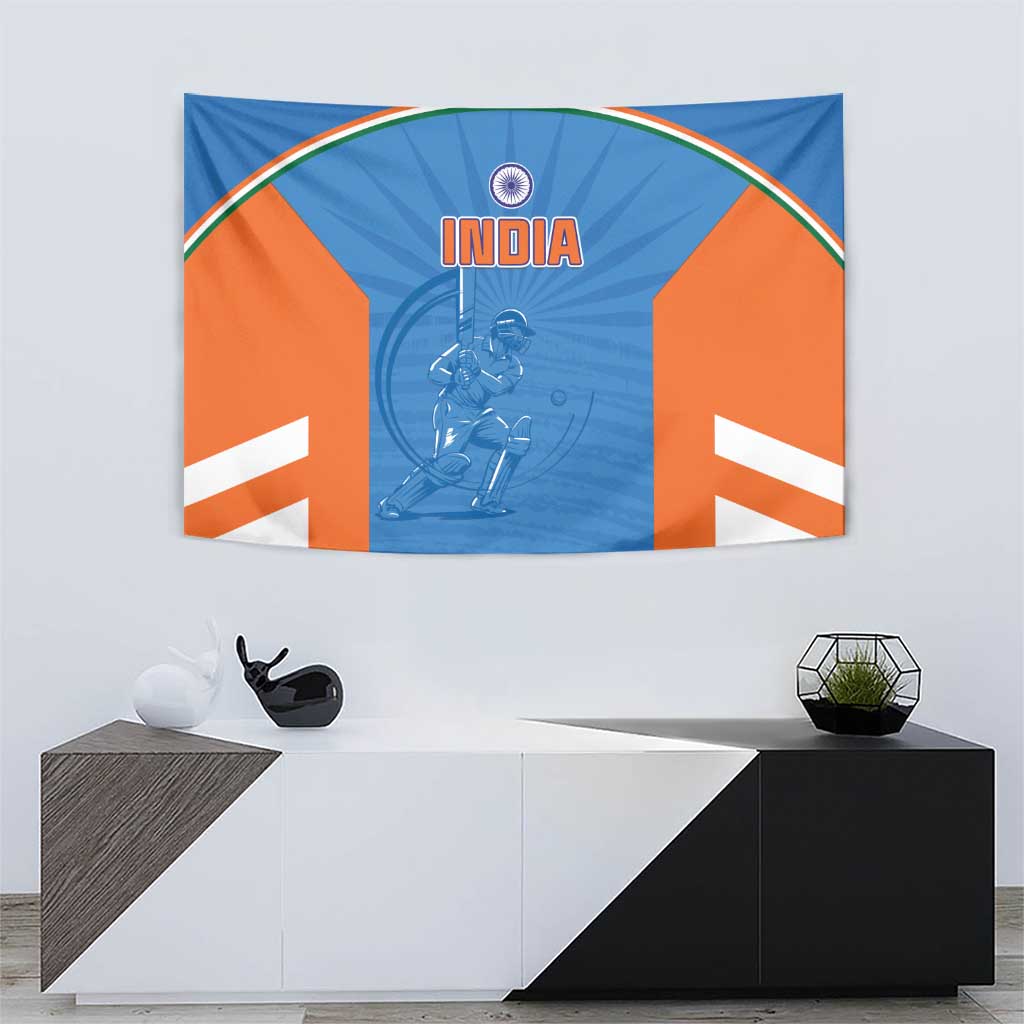 India Cricket Tapestry Go Champions - Wonder Print Shop