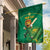 Custom South Africa Cricket Garden Flag Lion Mascot With Protea - Wonder Print Shop