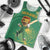 Custom South Africa Cricket Men Tank Top Lion Mascot With Protea - Wonder Print Shop