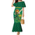 Custom South Africa Cricket Mermaid Dress Lion Mascot With Protea - Wonder Print Shop