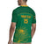 Custom South Africa Cricket Rugby Jersey Lion Mascot With Protea - Wonder Print Shop