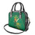 Custom South Africa Cricket Shoulder Handbag Lion Mascot With Protea