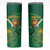 Custom South Africa Proteas Cricket Skinny Tumbler Lion Mascot With Protea