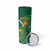 Custom South Africa Proteas Cricket Skinny Tumbler Lion Mascot With Protea