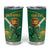 Custom South Africa Proteas Cricket Tumbler Cup Lion Mascot With Protea