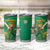 Custom South Africa Proteas Cricket Tumbler Cup Lion Mascot With Protea