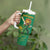 Custom South Africa Proteas Cricket Tumbler With Handle Lion Mascot With Protea