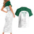 Custom South Africa Cricket Couples Matching Short Sleeve Bodycon Dress and Hawaiian Shirt Go Proteas - Wonder Print Shop