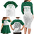 Custom South Africa Cricket Family Matching Long Sleeve Bodycon Dress and Hawaiian Shirt Go Proteas - Wonder Print Shop