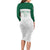 Custom South Africa Cricket Family Matching Long Sleeve Bodycon Dress and Hawaiian Shirt Go Proteas - Wonder Print Shop