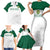 Custom South Africa Cricket Family Matching Short Sleeve Bodycon Dress and Hawaiian Shirt Go Proteas - Wonder Print Shop