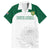 Custom South Africa Cricket Family Matching Short Sleeve Bodycon Dress and Hawaiian Shirt Go Proteas - Wonder Print Shop