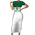 Custom South Africa Cricket Family Matching Short Sleeve Bodycon Dress and Hawaiian Shirt Go Proteas - Wonder Print Shop