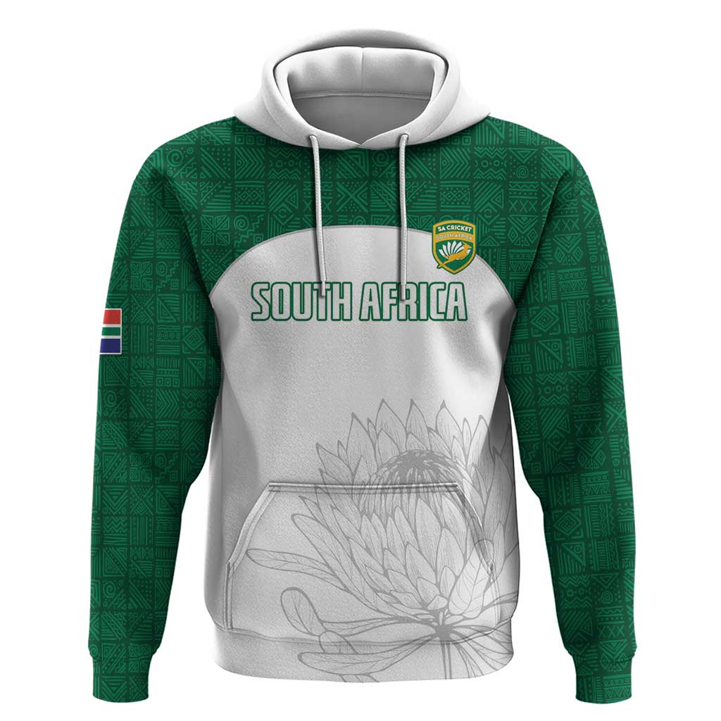 Custom South Africa Cricket Hoodie Go Proteas - Wonder Print Shop