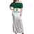 Custom South Africa Cricket Off Shoulder Maxi Dress Go Proteas - Wonder Print Shop