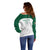 Custom South Africa Cricket Off Shoulder Sweater Go Proteas - Wonder Print Shop