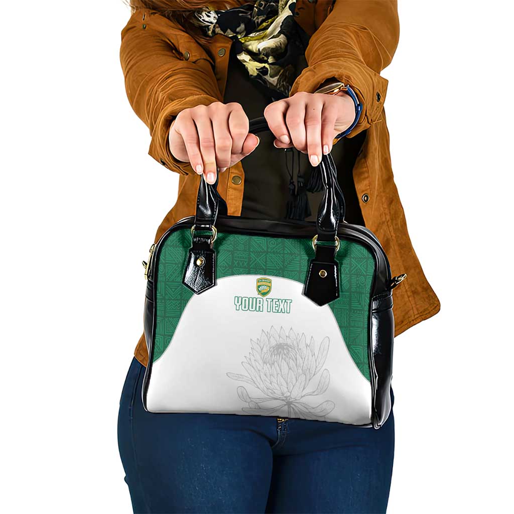 Custom South Africa Cricket Shoulder Handbag Go Proteas