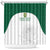 Custom South Africa Cricket Shower Curtain Go Proteas