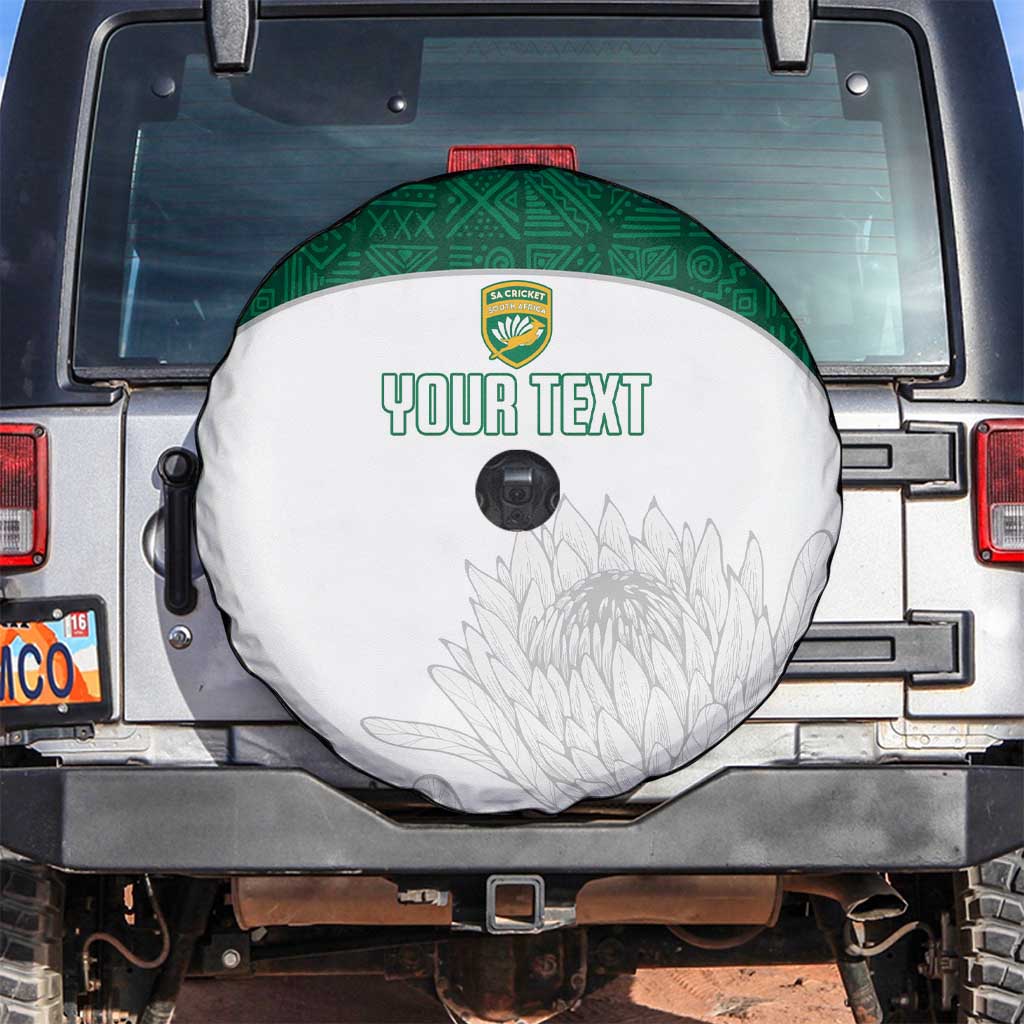 Custom South Africa Cricket Spare Tire Cover Go Proteas