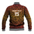 Custom South Africa Eastern Cape Cricket Baseball Jacket Go Sunrisers - Wonder Print Shop