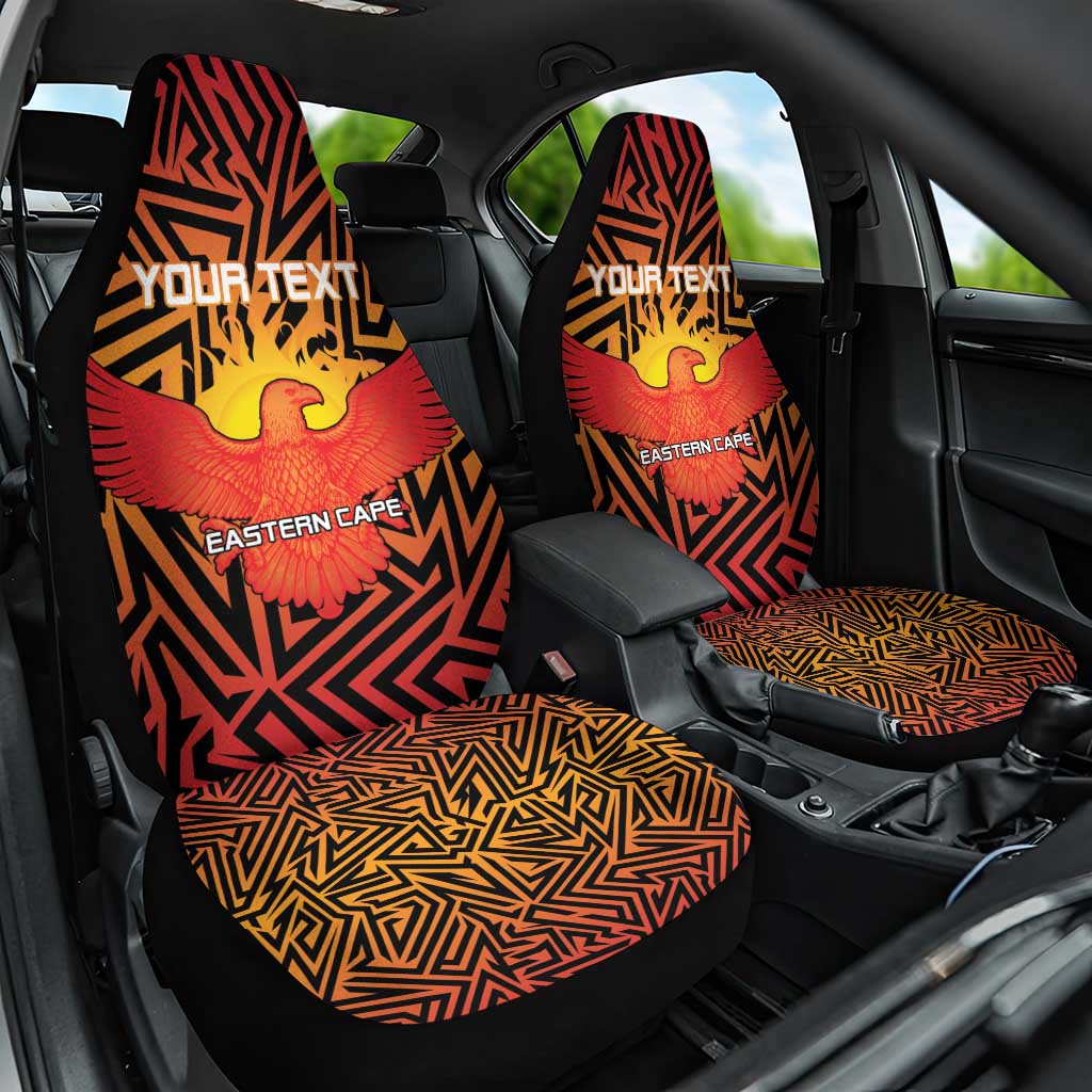 Custom South Africa Eastern Cape Cricket Car Seat Cover Go Sunrisers - Wonder Print Shop