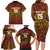 Custom South Africa Eastern Cape Cricket Family Matching Long Sleeve Bodycon Dress and Hawaiian Shirt Go Sunrisers - Wonder Print Shop