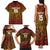 Custom South Africa Eastern Cape Cricket Family Matching Tank Maxi Dress and Hawaiian Shirt Go Sunrisers - Wonder Print Shop