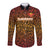 Custom South Africa Eastern Cape Cricket Long Sleeve Button Shirt Go Sunrisers - Wonder Print Shop