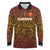 Custom South Africa Eastern Cape Cricket Long Sleeve Polo Shirt Go Sunrisers - Wonder Print Shop