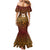 Custom South Africa Eastern Cape Cricket Mermaid Dress Go Sunrisers - Wonder Print Shop