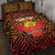 Custom South Africa Eastern Cape Cricket Quilt Bed Set Go Sunrisers - Wonder Print Shop