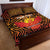 Custom South Africa Eastern Cape Cricket Quilt Bed Set Go Sunrisers - Wonder Print Shop