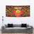 Custom South Africa Eastern Cape Cricket Tapestry Go Sunrisers