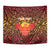 Custom South Africa Eastern Cape Cricket Tapestry Go Sunrisers