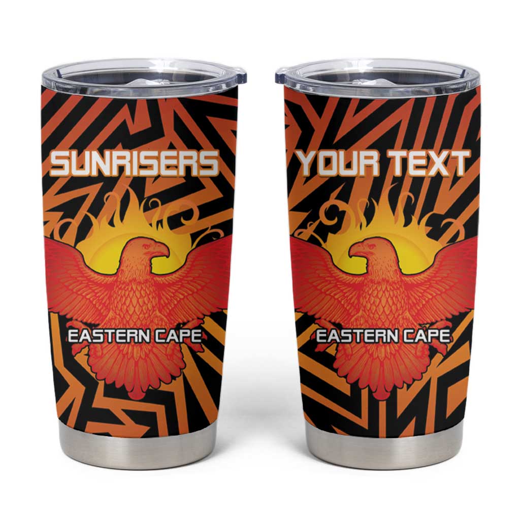 Custom South Africa Eastern Cape Cricket Tumbler Cup Go Sunrisers