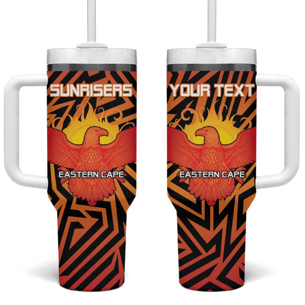 Custom South Africa Eastern Cape Cricket Tumbler With Handle Go Sunrisers