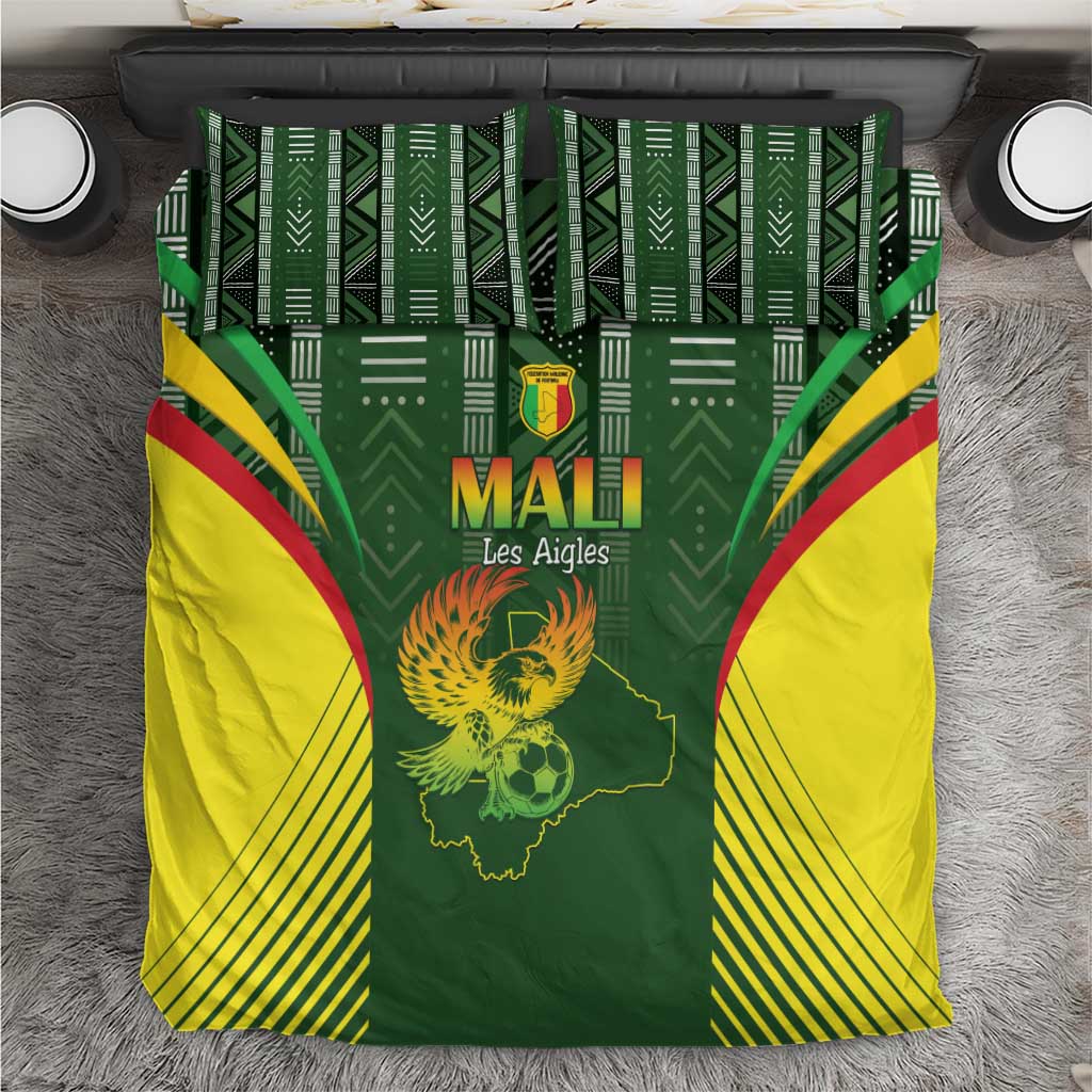 Mali Football Bedding Set Go Champions Les Aigles - Wonder Print Shop