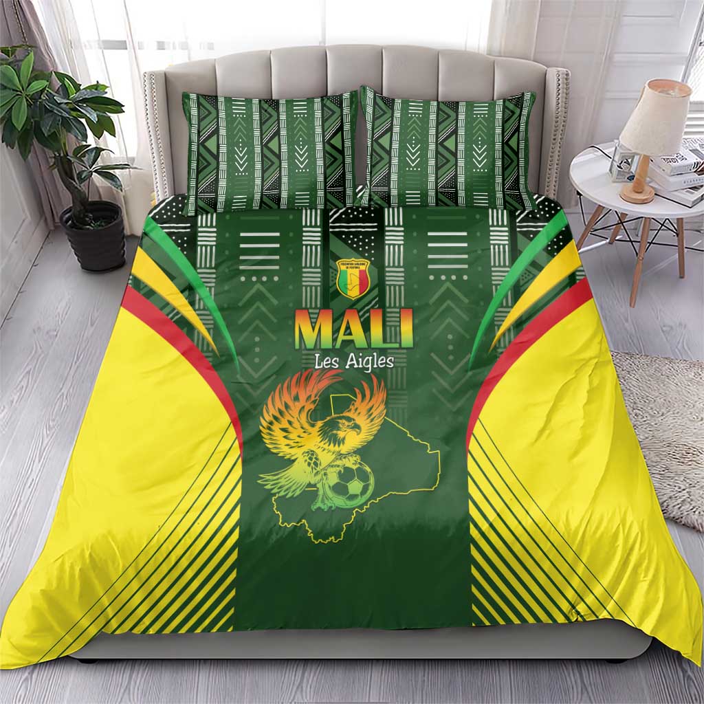 Mali Football Bedding Set Go Champions Les Aigles - Wonder Print Shop