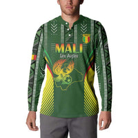 Custom Mali Football Button Sweatshirt Go Champions Les Aigles - Wonder Print Shop
