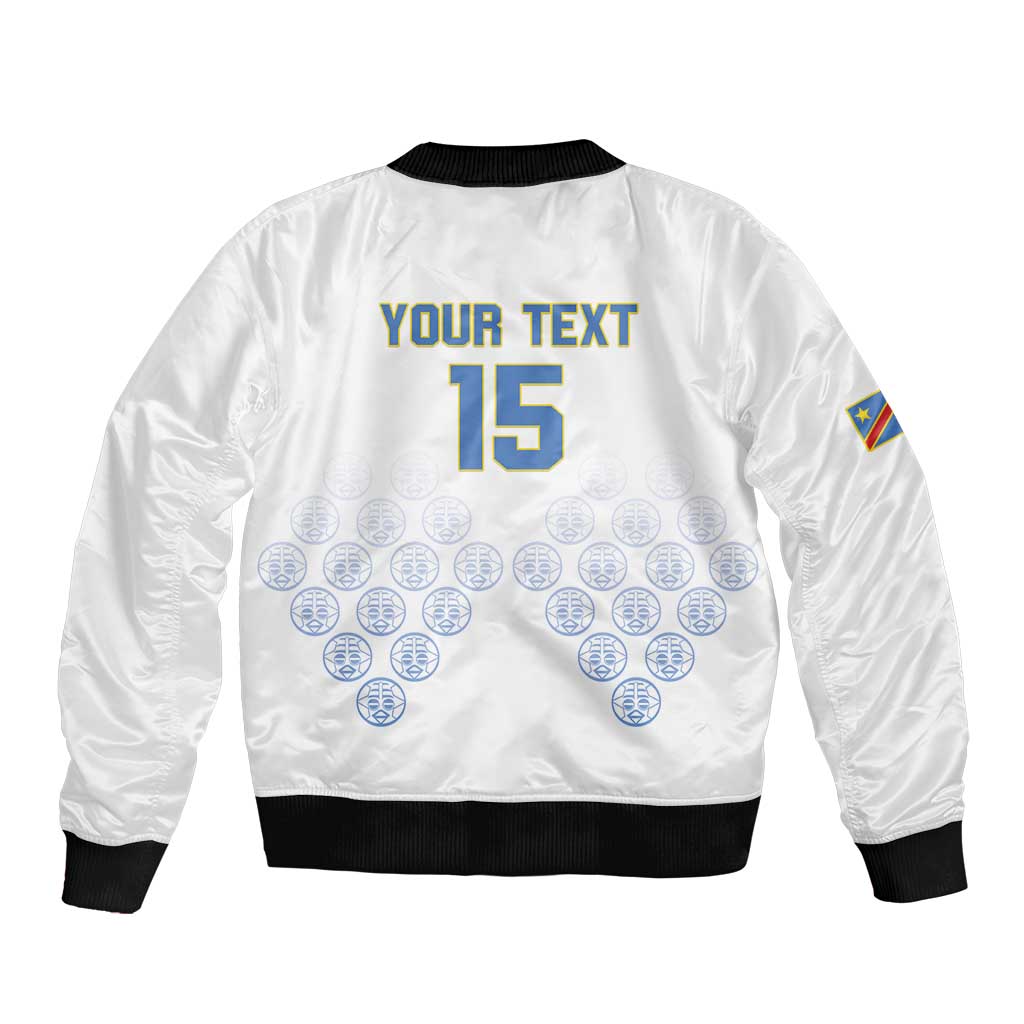 Custom DR Congo Football Bomber Jacket Road To Champions - Wonder Print Shop
